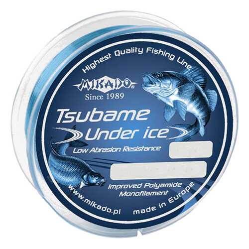 Леска монофильная Mikado Tsubame Under Ice 0,14 мм, 50 м, 2,95 кг