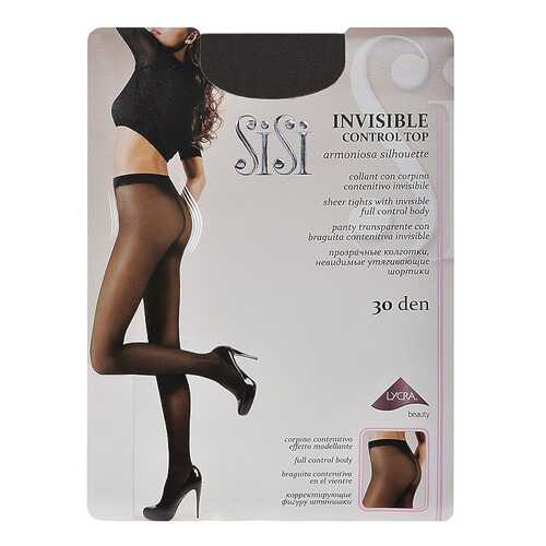 Колготки SiSi INVISIBLE CONTROL TOP 30 / Londra (Темно-серый) / 3 (M)