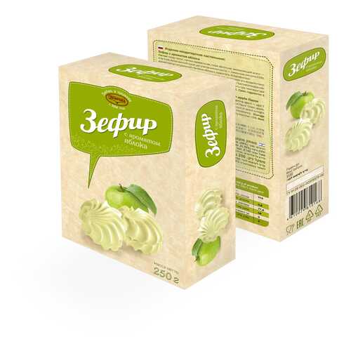 Зефир с ароматом яблока 250г