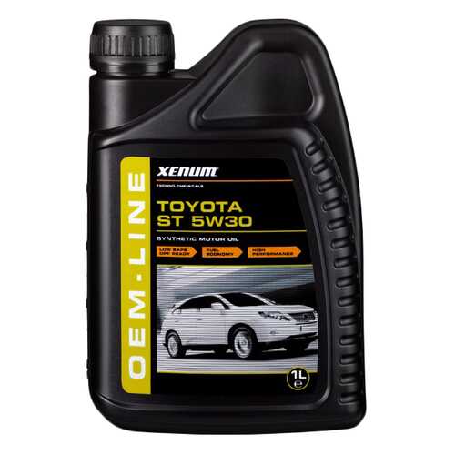 Моторное масло Xenum Oem Line Toyota ST 5W-30 1л