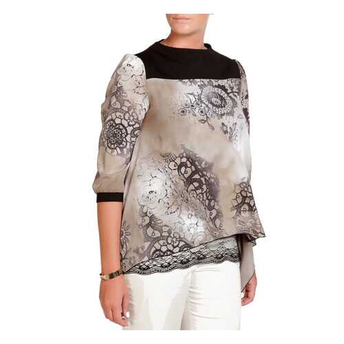 Блуза женская LEIDIRO 6010 серая 46 IT