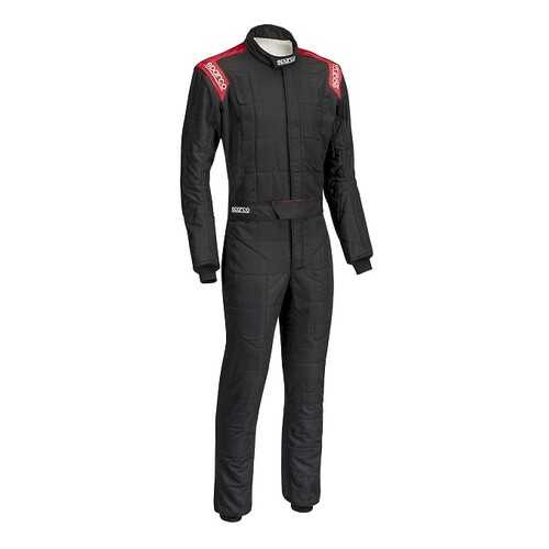 Комбинезон для автоспорта CONQUEST R-506 FIA черный/красный, р-р 52 Sparco 001128252NRRS
