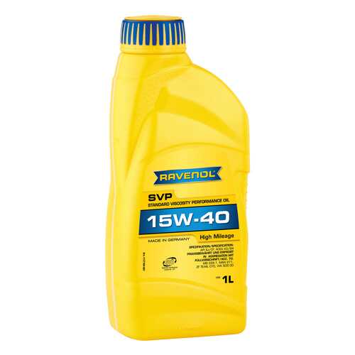 Моторное масло Ravenol SVP Stand Viscos Perform Oil SAE 15W-40 1л