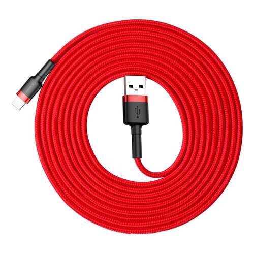 Кабель Baseus Lightning 2m Red/Black/Red