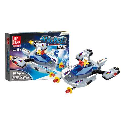 Конструктор пластиковый Jie Star Космолет С Фигуркой 26016