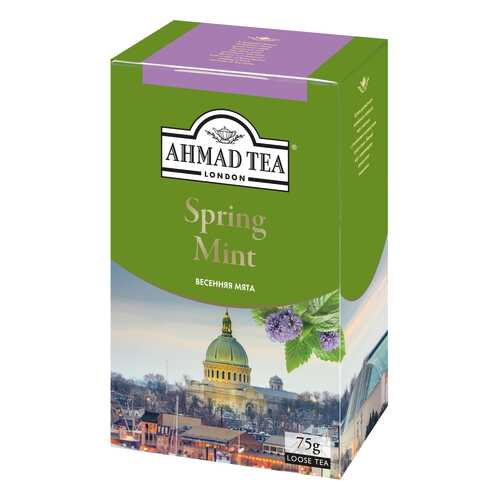 Чай зеленый Ahmad Tea spring mint 75 г