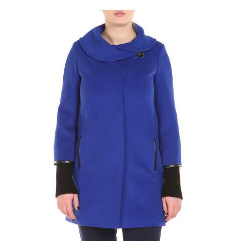 Пальто женское ELEGANT LEDI 11 синее 50 RU