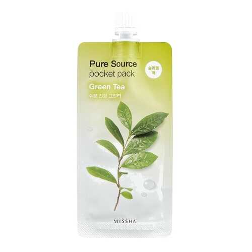 Маска для лица Missha Pure Source Pocket Pack - Green Tea 10 мл