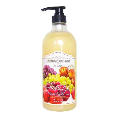 Гель для душа 3W Clinic Relaxing Body Cleanser Fruits 1 л