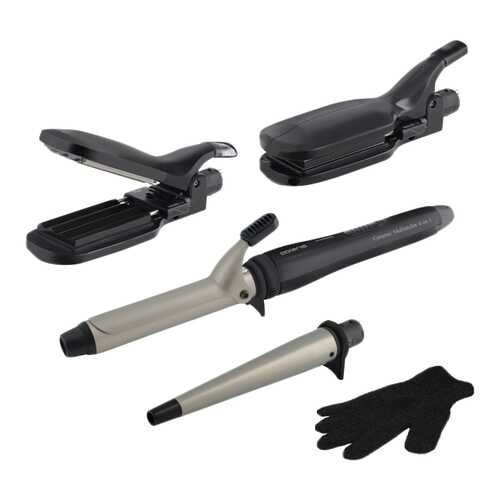 Мультистайлер Polaris Ceramic Multistyler 4-in-1 PHS 3058K Silver/Black