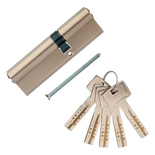 Европрофильный цилиндр ABUS M12R410 ключ/ключ 40-60 (100 мм) NI (5 key)