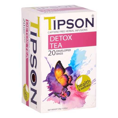 Чай Tipson Detox tea, травяной, 20 пакетиков