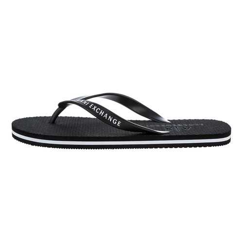 Шлепанцы мужские Armani Exchange XUQ001 XCC10 черные 44 IT