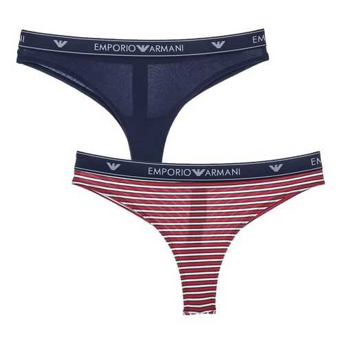 Набор стрингов женский Emporio Armani 163337 0P219 красный L