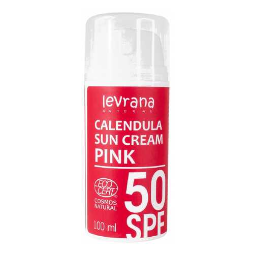 Солнцезащитное средство Levrana Календула Pink SPF50 100 мл