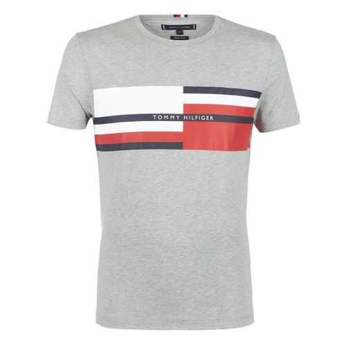 Футболка мужская Tommy Hilfiger MW0MW13332 серая XXL