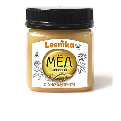 Мед Lesnika липовый с женьшенем 250г.