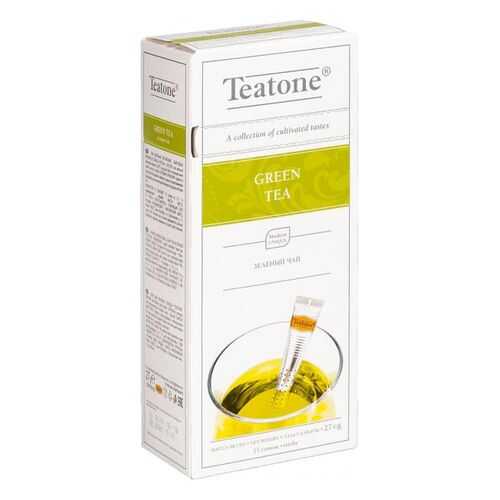 Чай зеленый Teatone байховый 15 пакетиков