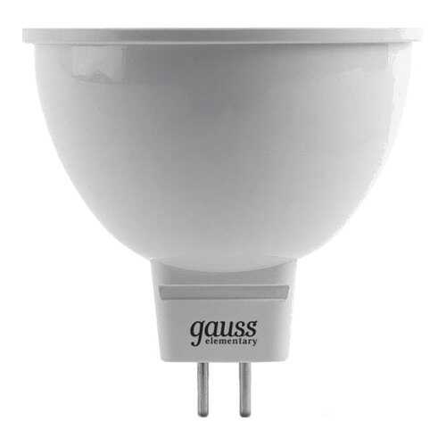 Лампочка Gauss Elementary MR16 GU5,3 5,5W 6500K 13536