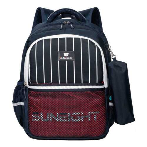 Рюкзак детский Sun eight SE-2715 Темно-синий/Красный