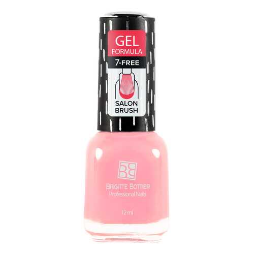 Лак с гелевым эффектом Brigitte Bottier Gel Formula тон 67 средне-розовый, 12 мл