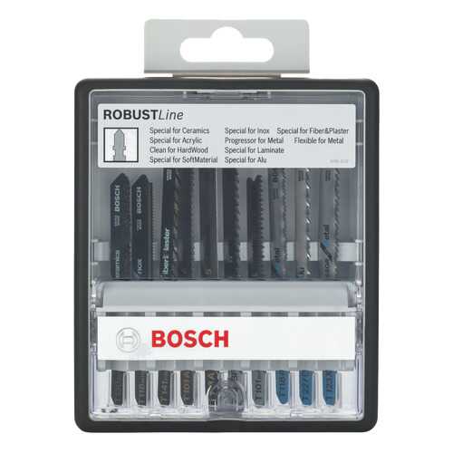 Набор пилок для лобзика Bosch Special T Robust Line 2607010574