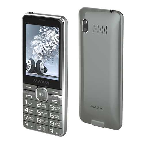 Мобильный телефон Maxvi P15 Grey