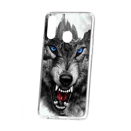 Чехол Samsung Galaxy A20S Kruche Print Волк
