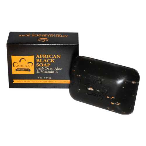 Косметическое мыло Nubian Heritage African Black Soap 141 г