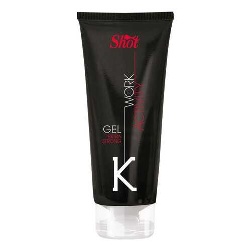 Гель для укладки Shot Work Activity Gel Extra Strong 200 мл