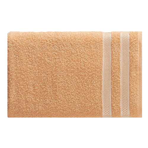 Комплект полотенец Karna Spray Абрикосовый, 50х90 см +70х140 см