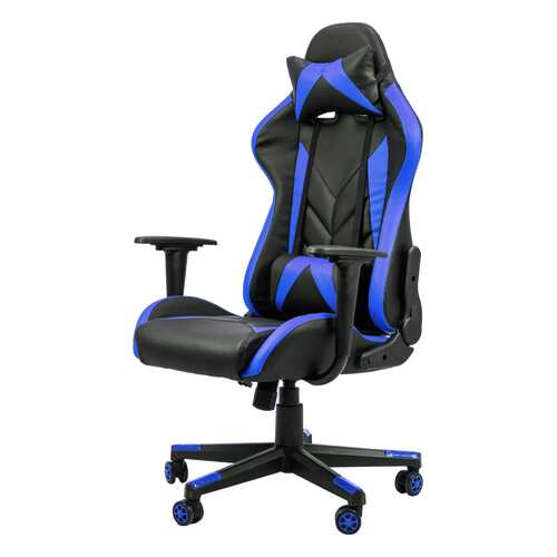 Игровое кресло Raybe K-5903 1066655, синий/черный