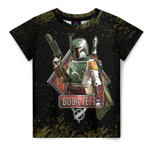 Детская футболка ВсеМайки 3D Boba Fett, размер 104