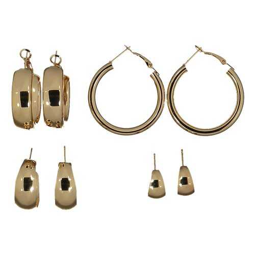 Набор женские серьги-креолы Accessoires