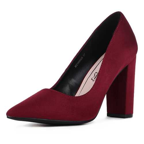 Туфли женские T.Taccardi K0267PM-14D бордовые 38 RU