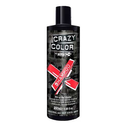 Шампунь для всех оттенков красного Crazy Color Vibrant Color Shampoo Red 250 мл