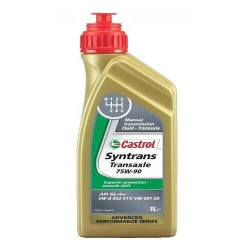 Масло трансмиссионное Castrol syntrans transaxle 75w-90 gl-4+ синт. 1л 4008177071737