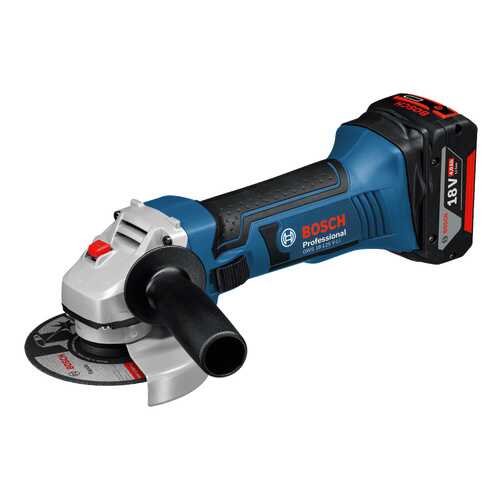 Аккумуляторная угловая шлифовальная машина Bosch GWS 18-125 V-LI 060193A30B