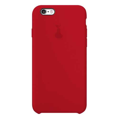 Чехол Silicone Case для iPhone 6/6S, красный, SCIP6S-51-PRED