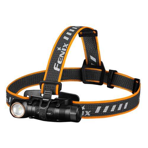 Туристический фонарь Fenix HM61R холодный, черный, 8 режимов