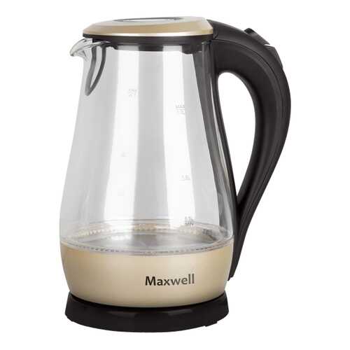 Чайник электрический Maxwell MW-1041GD Black/Beige