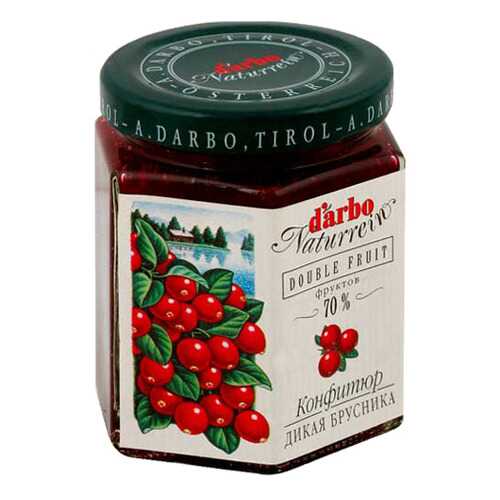 Конфитюр D'arbo дикая брусника 200 г
