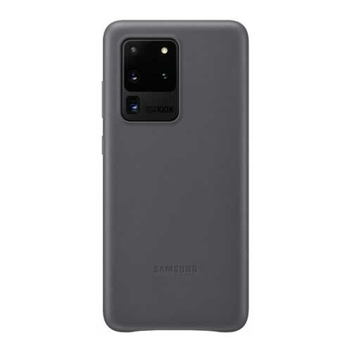 Чехол Samsung Leather Cover Z3 для Galaxy S20 Ultra Grey