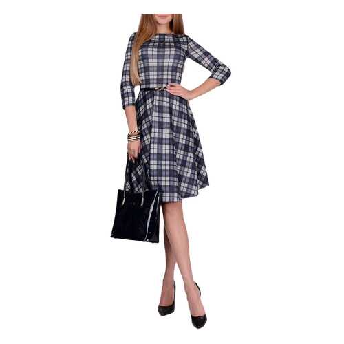 Платье женское FRANCESCA LUCINI F0818-9 синее 44 RU