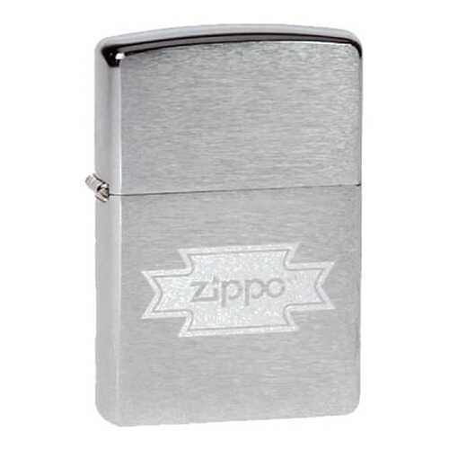 Зажигалка Zippo №200 Zippo Brushed Chrome