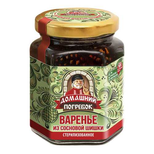 Варенье Домашний погребок из сосновой шишки 250 мл