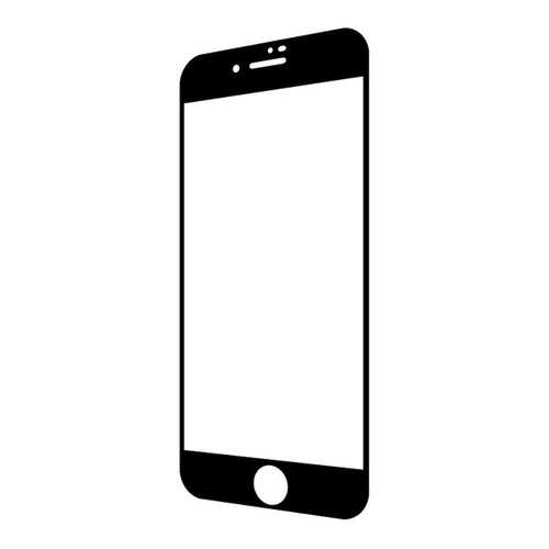 Защитное стекло Full Glue Premium Krutoff для iPhone 7/8 Black