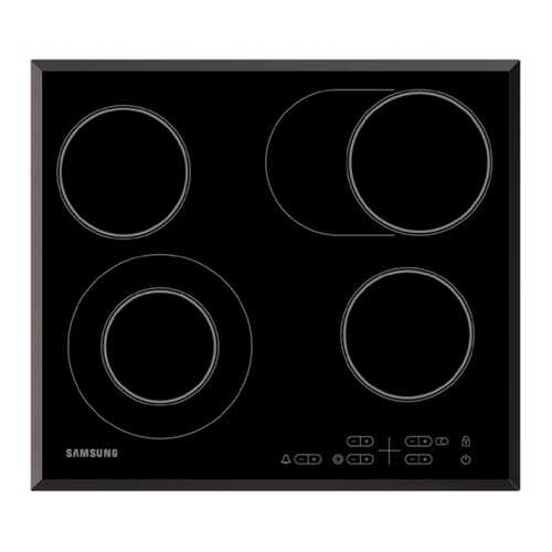 Встраиваемая варочная панель электрическая Samsung C61R1CAMST Black