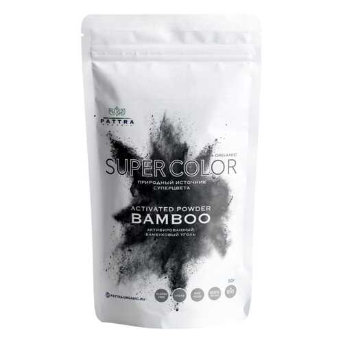 Бамбуковый уголь Pattra Organic Black bamboo 50 г