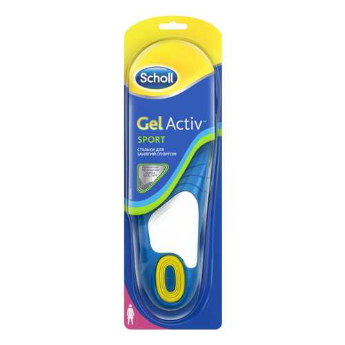 Стельки для обуви Scholl gelactiv sport для женщин р.37-41